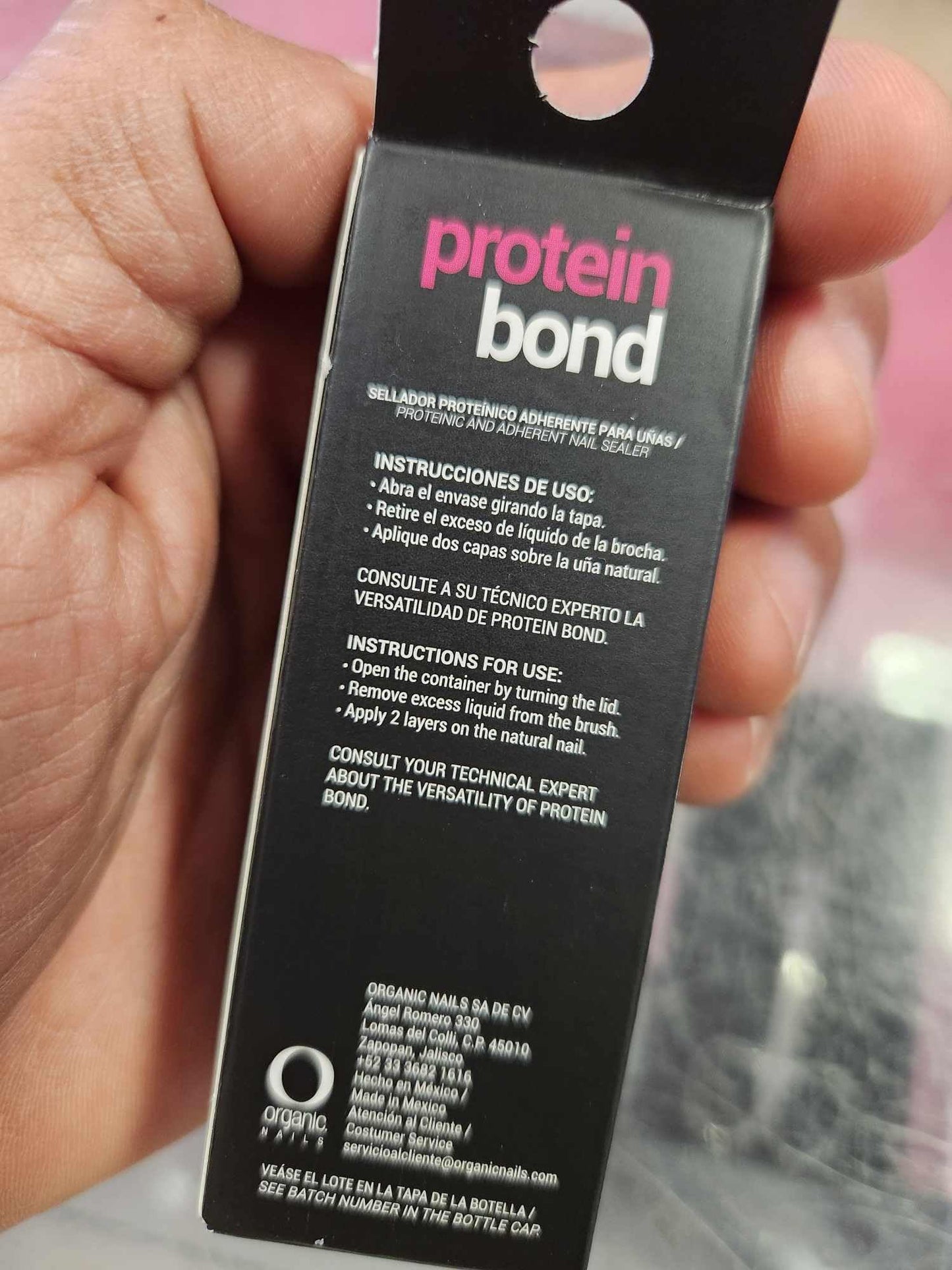 Extravaganza Nails Organic Protein Bond Primer 10ml — Non-Acid, Strong Adhesion