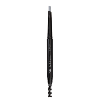 Eye Embrace Cool Helen: Light Gray Eyebrow Pencil – Waterproof, Double-Ended Automatic Angled Tip & Spoolie, Cruelty-Free
