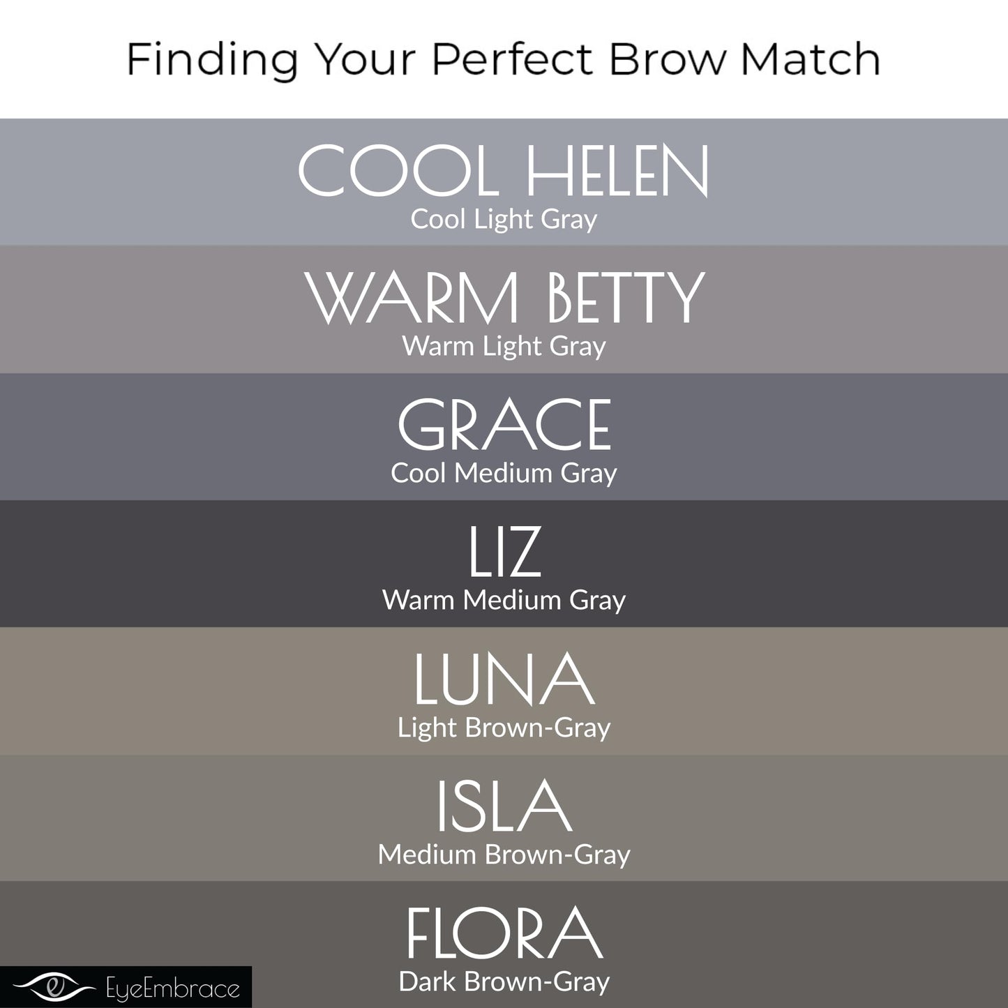 Eye Embrace Warm Betty Classic Eyebrow Pencil — Waterproof, Double-Ended with Sharpener & Spoolie (Cruelty-Free)