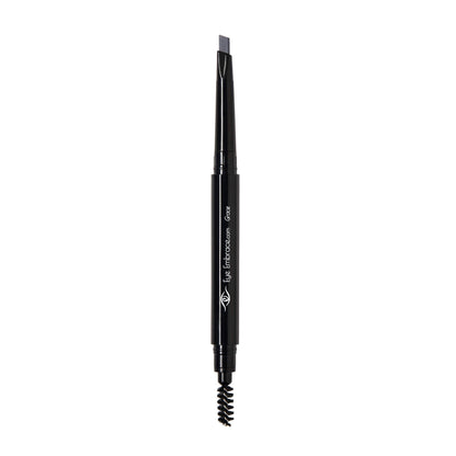 Eye Embrace Grace Medium Gray Eyebrow Pencil – Waterproof, Double-Ended Angled Tip & Spoolie, Cruelty-Free