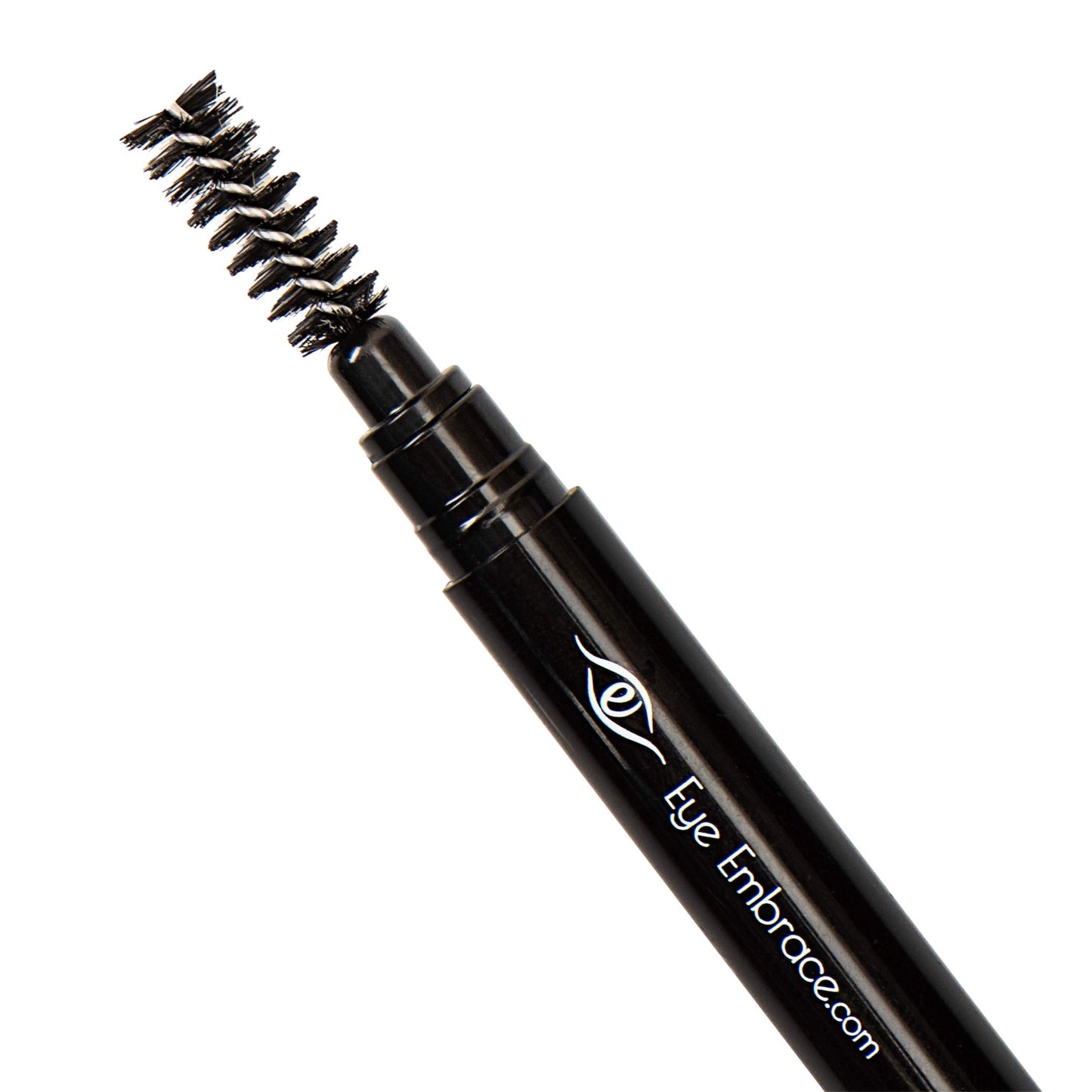 Eye Embrace Grace Medium Gray Eyebrow Pencil – Waterproof, Double-Ended Angled Tip & Spoolie, Cruelty-Free
