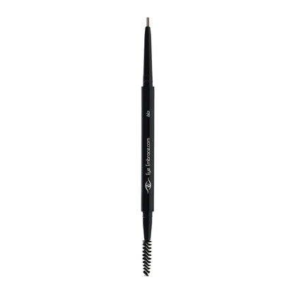 Eye Embrace Isla Micro Tip Pen: Waterproof Dual-Ended Brow Pencil in Gray-Brown