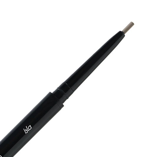 Eye Embrace Isla Micro Tip Pen: Waterproof Dual-Ended Brow Pencil in Gray-Brown