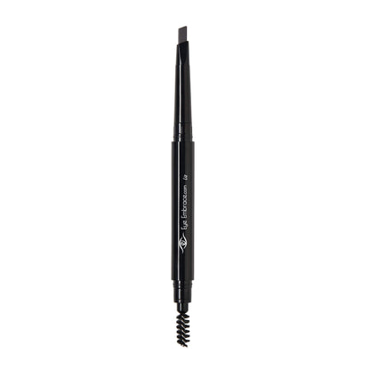 Eye Embrace Liz: Medium Gray Eyebrow Pencil – Waterproof, Double-Ended Angled Tip, Spoolie, Cruelty-Free