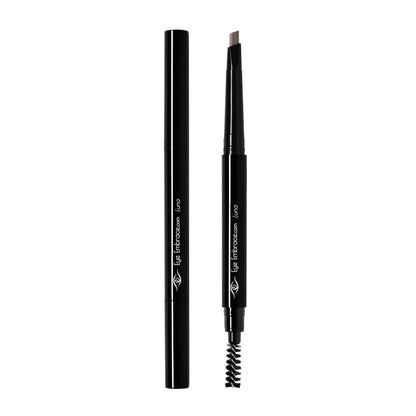 Eye Embrace Luna Eyebrow Pencil – Light Brown-Gray, Waterproof, Double-Ended Angled Tip