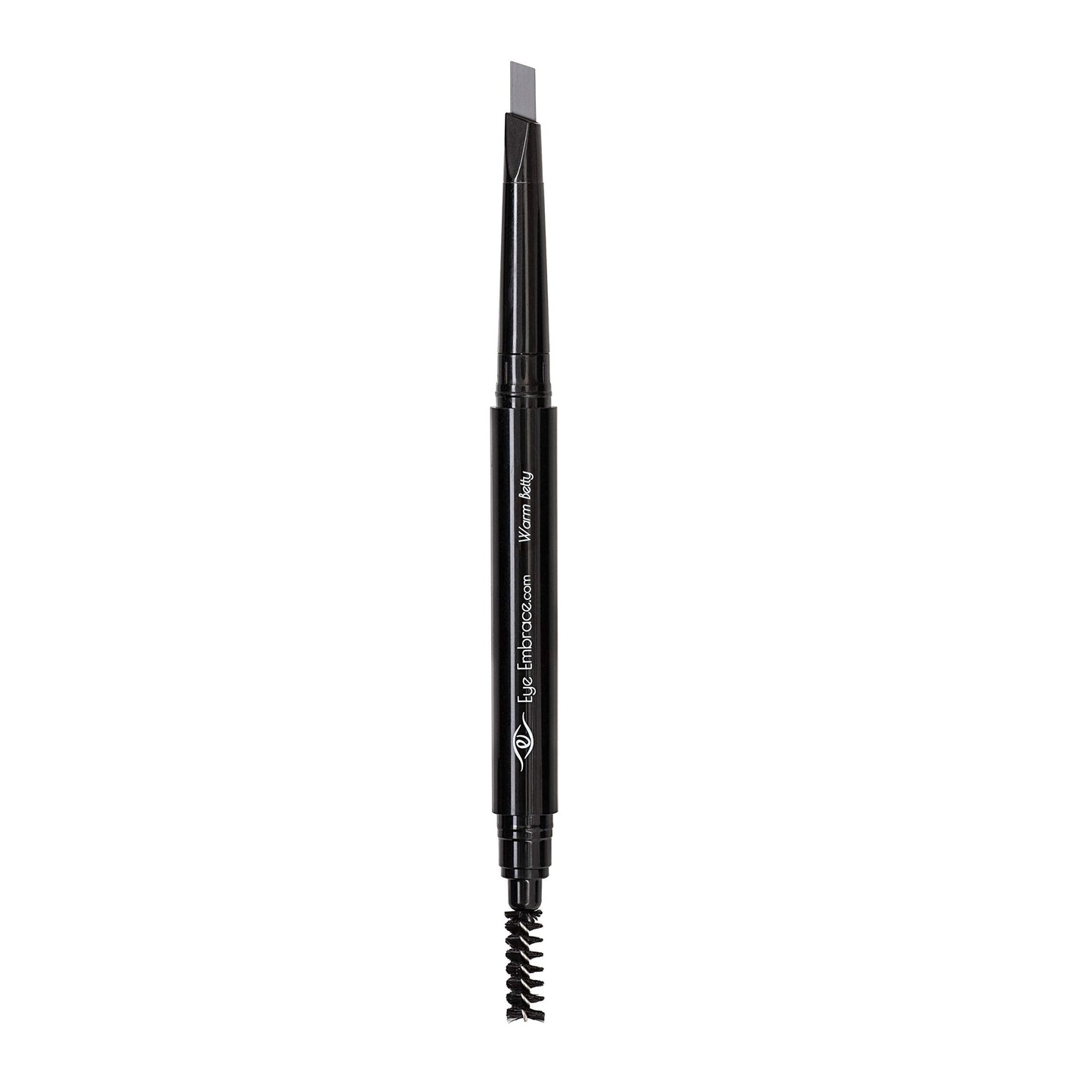 Eye Embrace Warm Betty Light Gray Eyebrow Pencil – Waterproof, Double-Ended Angled Tip & Spoolie, Cruelty-Free