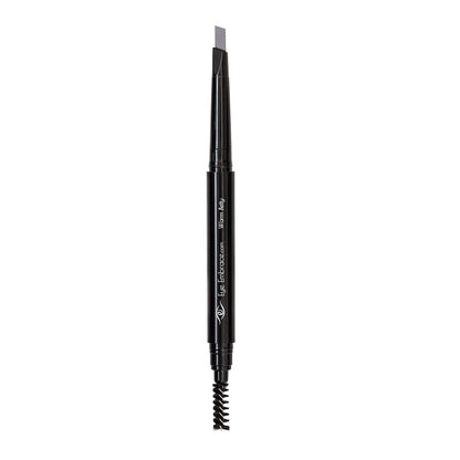 Eye Embrace Warm Betty Light Gray Eyebrow Pencil – Waterproof, Double-Ended Angled Tip & Spoolie, Cruelty-Free
