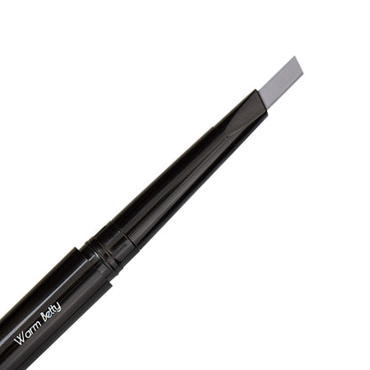 Eye Embrace Warm Betty Light Gray Eyebrow Pencil – Waterproof, Double-Ended Angled Tip & Spoolie, Cruelty-Free