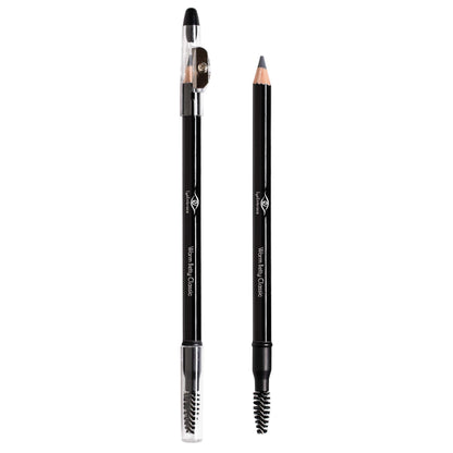 Eye Embrace Warm Betty Classic Eyebrow Pencil — Waterproof, Double-Ended with Sharpener & Spoolie (Cruelty-Free)