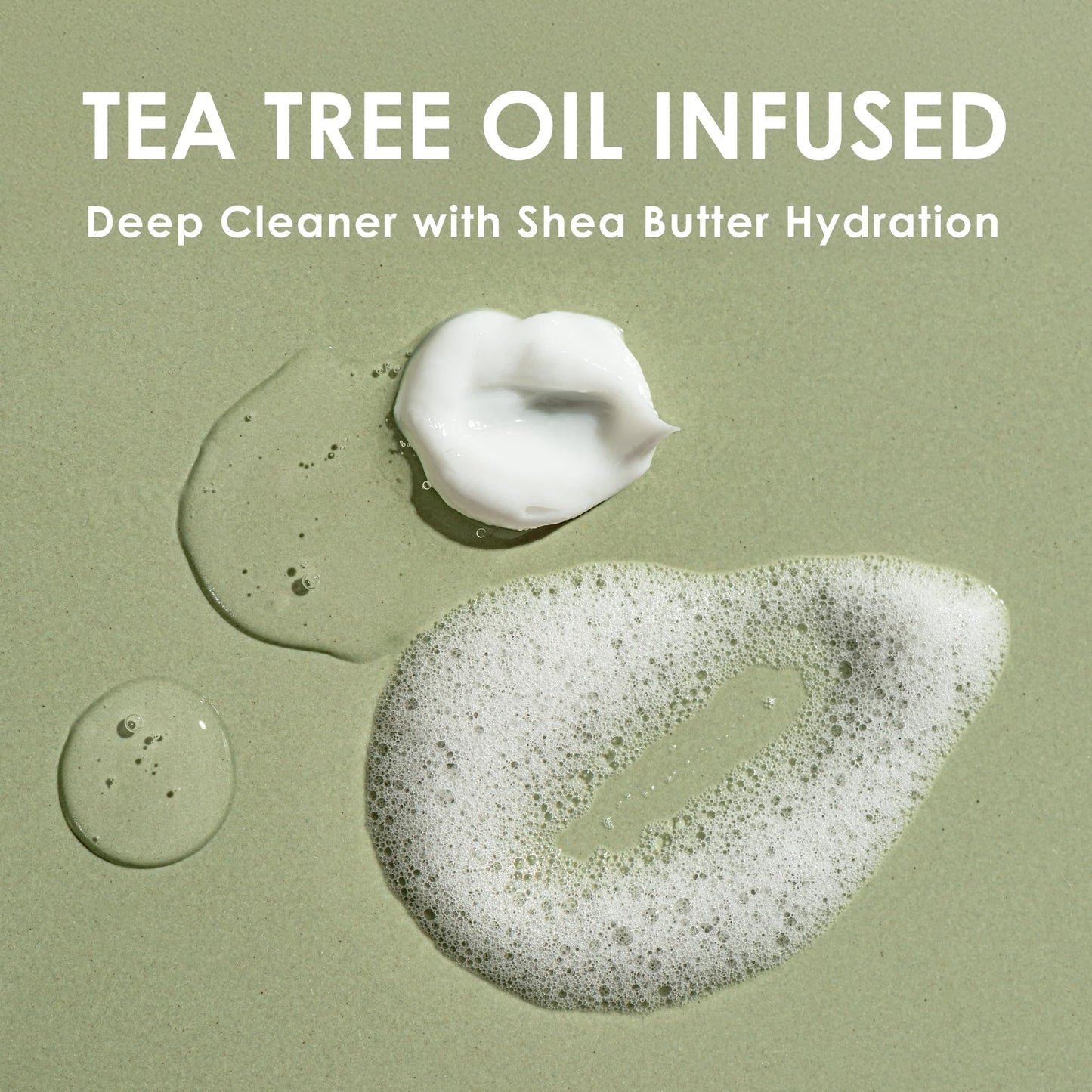 EYEECO Gentle Tea Tree Foaming Cleanser – 1.6oz Eyelid & Face Wash