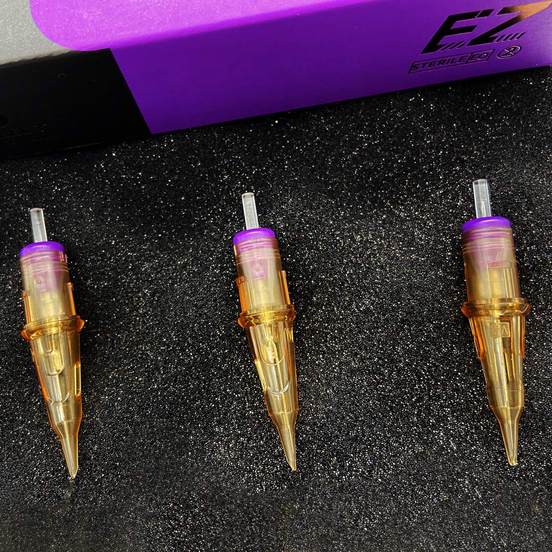 EZTAT2 V-Select 1RL Cartridge Needles for Permanent Makeup | Eyebrows, Liner, Microblading