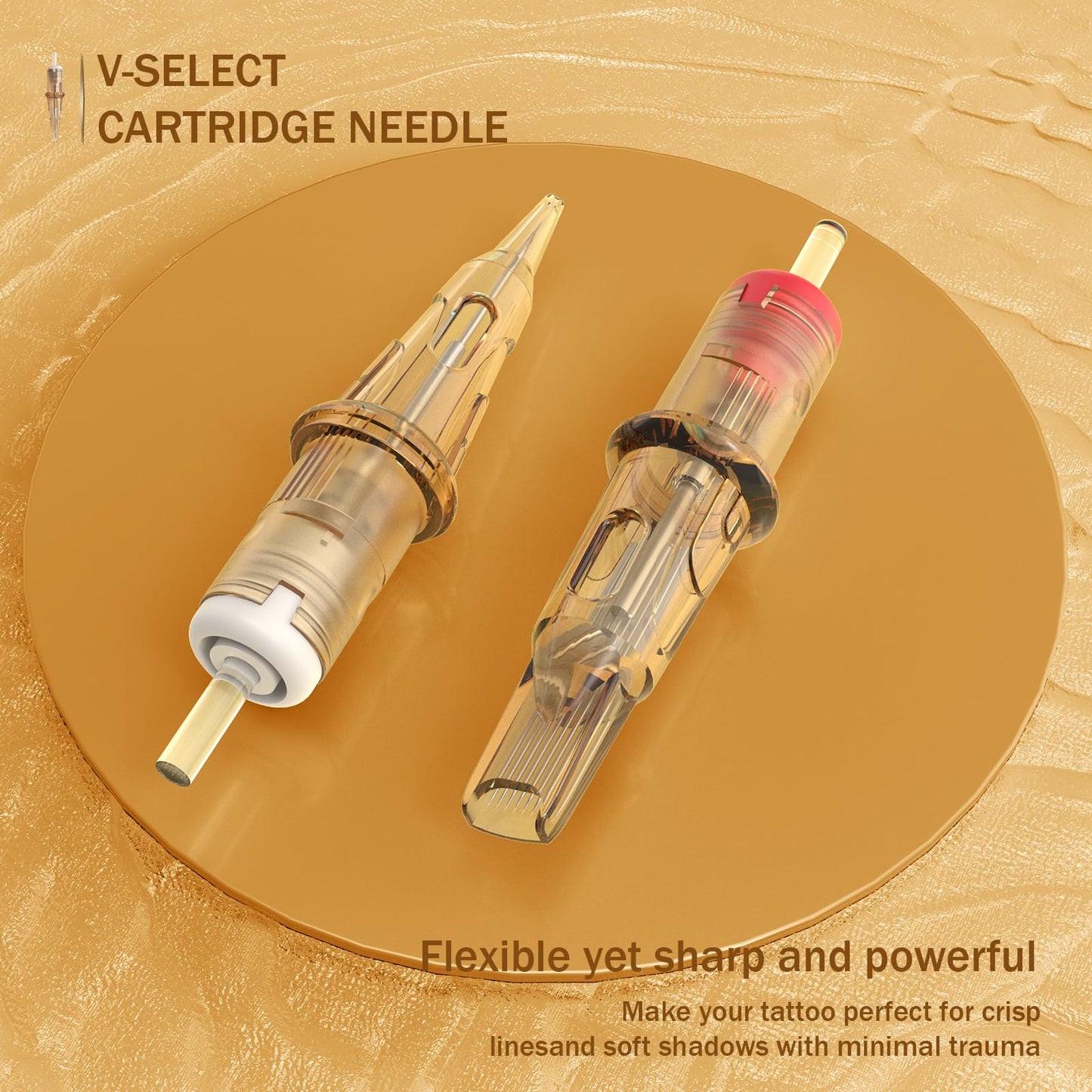 EZTAT2 V-SELECT Cartridges 20Pcs #12 (3RL) Round Liner Needles
