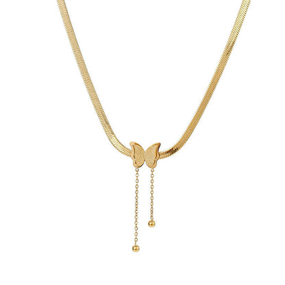 Simple Butterfly Necklace