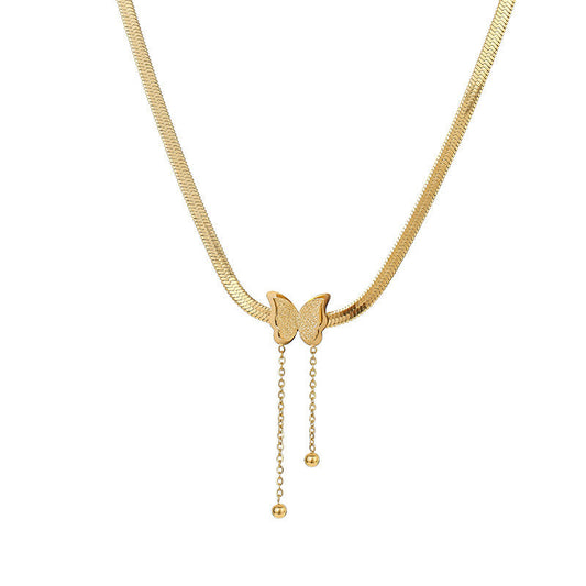 Simple Butterfly Necklace