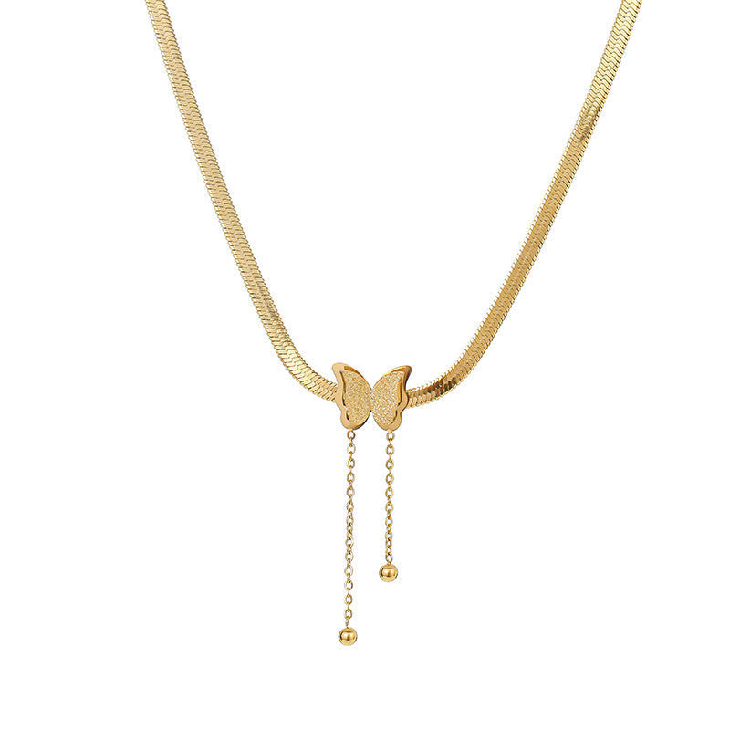 Simple Butterfly Necklace