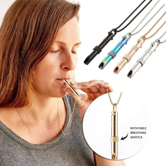 Breathing Necklace for Anxiety & Stress Relief