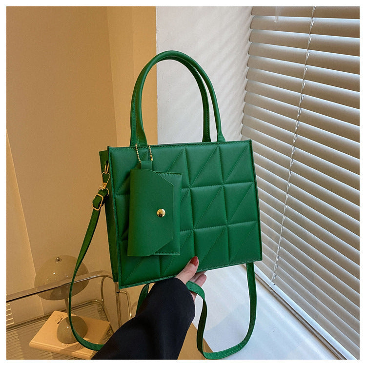 Plaid Shoulder Bag for Women