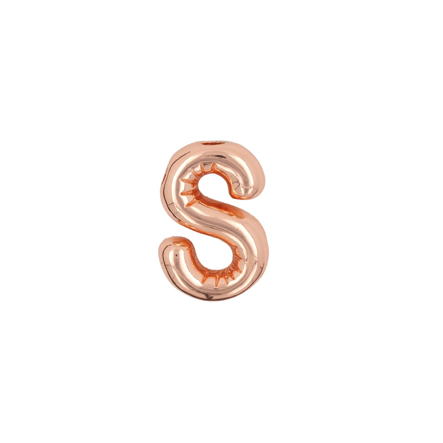 Glossy Letters Pendant Necklace
