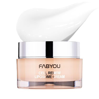 FABYOU Cell Renew Liposome Facial Cream – 6GF EGF Stem Cell Moisturizer, Deep Hydration