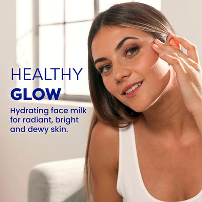 FaceTory Glow Serum Face Milk – Hydrating Korean Serum with Rice Bran, Licorice Root & Ceramides