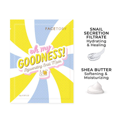 FACETORY Collection Facial Mask Set – Hydrating, Purifying, Soothing & Revitalizing (10 pcs)