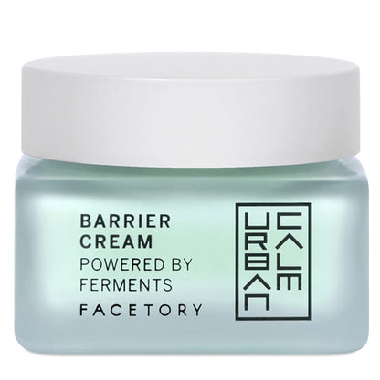FACETORY Urban Calm Barrier Cream — Hydrating Face Moisturizer with Hyaluronic Acid & Fermented Honeybush