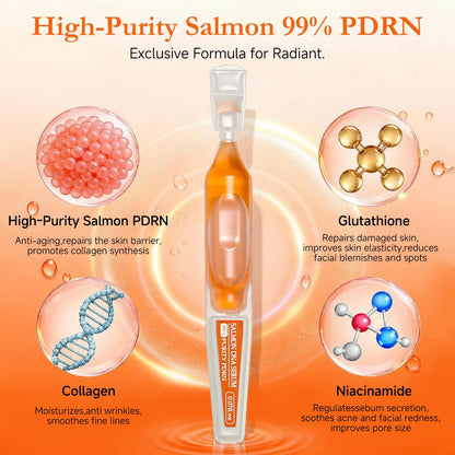 Faczuryn Salmon DNA Serum – 99% PDRN for Face, Deep Hydration, Firming & Even Tone