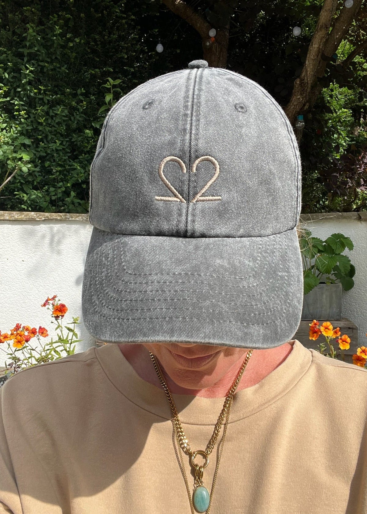 CAP - faded charcoal