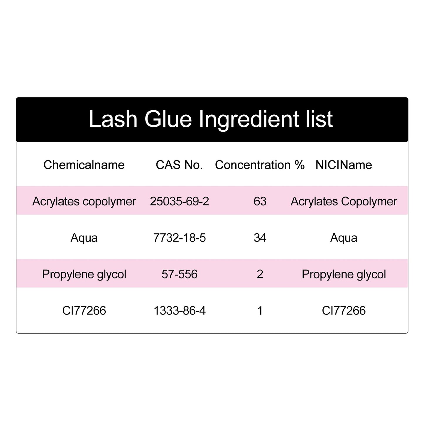 FADLASH 2-in-1 Cluster Lash Glue – Black & Clear, 72h Waterproof Hold