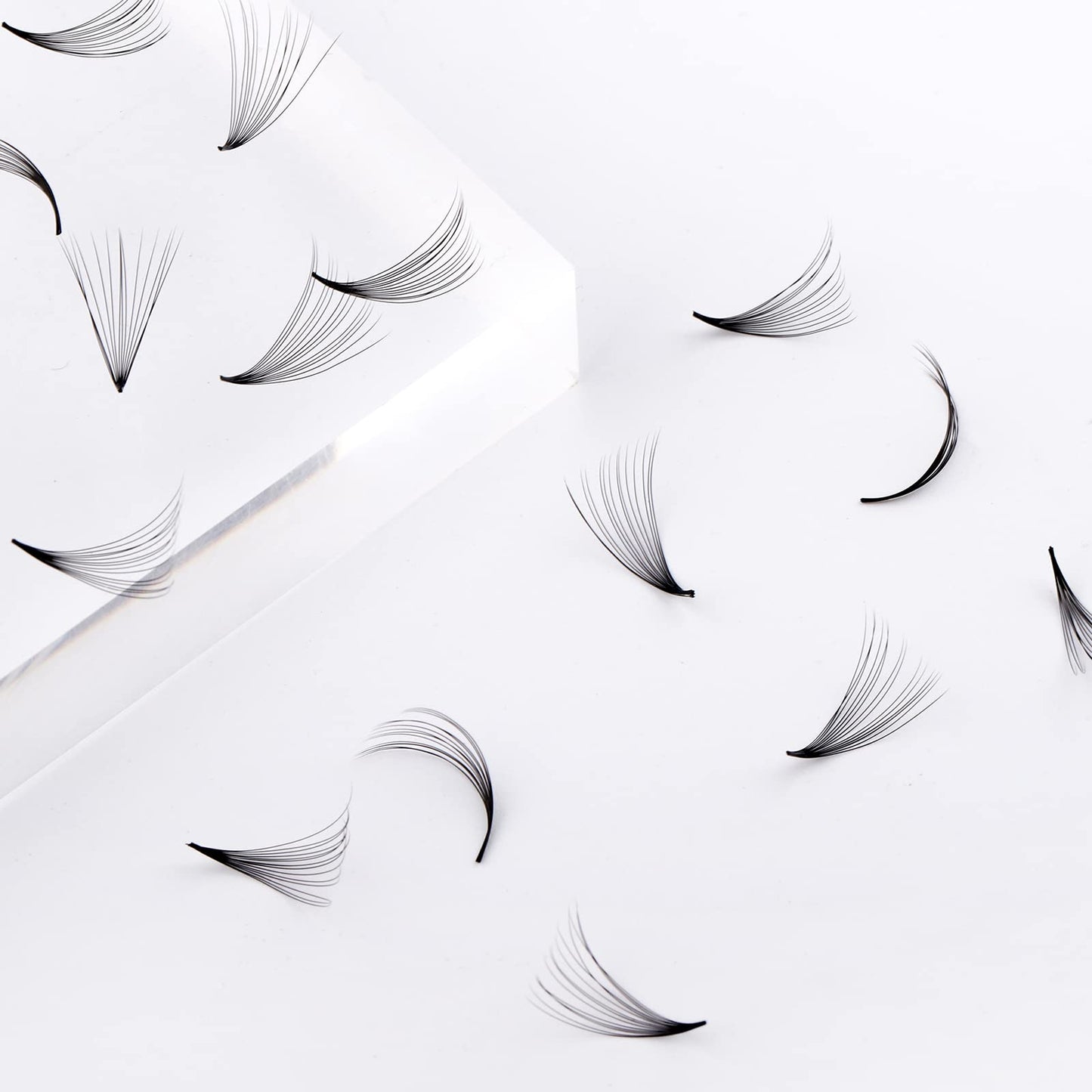 FADLASH Lash Extension Premade Fans 1000pcs – D Curl 14D-0-05D, 9-16mm Mixed Pack