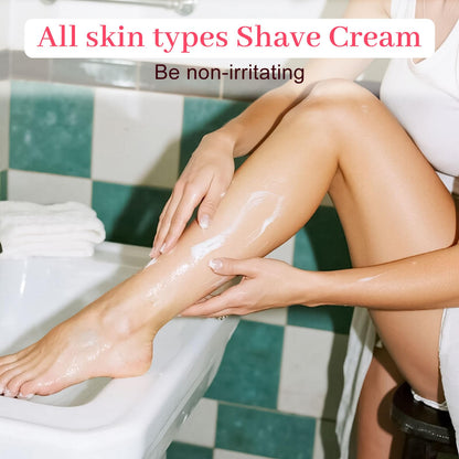 fafortune Womens Shaving Cream Bulk Travel Pack 0.53oz Jasmine – Pack of 200