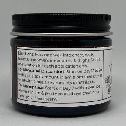 Faith and Grace Organics Wild Yam Cream for Women – Organic Hormone Balance, 2 oz