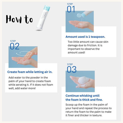 FANCL Facial Cleansing Powder – US Exclusive Powder-to-Foam Cleanser with Agar & Rice Starch