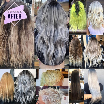 Fanola No Yellow Purple Shampoo – Neutralizes Brass for Blond, Bleached & Grey Hair