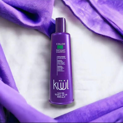 Fantasy Nails Kuul Matizant Shampoo – Purple Tint for Gray, Blond & Bleached Hair (300 ml)
