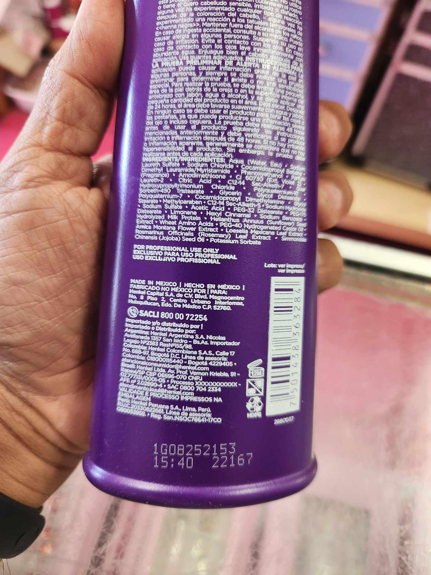 Fantasy Nails Kuul Matizant Shampoo – Purple Tint for Gray, Blond & Bleached Hair (300 ml)