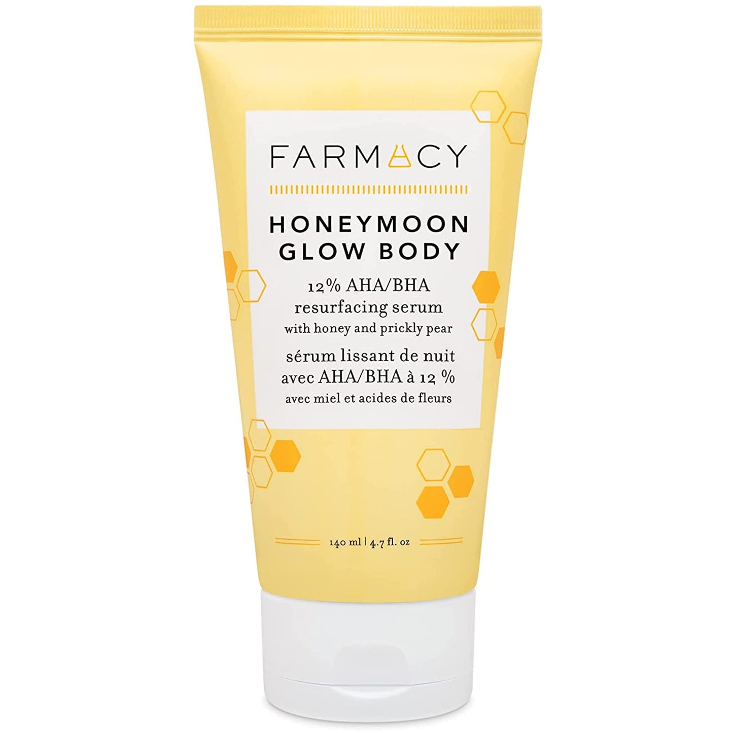 Farmacy Honeymoon Glow Body - AHA/BHA Serum with Hyaluronic Acid