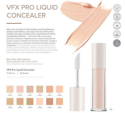 FARMASi Vfx Pro Liquid Concealer – Full Coverage for All Skin Types | 0.24 fl oz