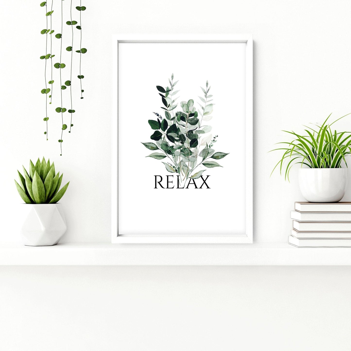 Pictures for Bathroom Walls – Set of 3 Botanical Prints