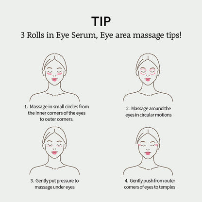 Farmstay Hyaluronic Acid Roll-On Eye Serum – 2% Niacinamide & Collagen