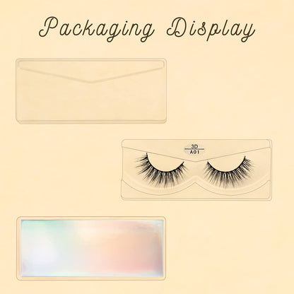 FARRED Wholesale False Lashes – 10 Styles, 10 Pairs, Medium Length Vegan Lashes, Bulk