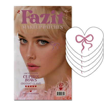 Fazit Cupid's Bow Glitter Patches – Glow-Up Makeup Patches for Face