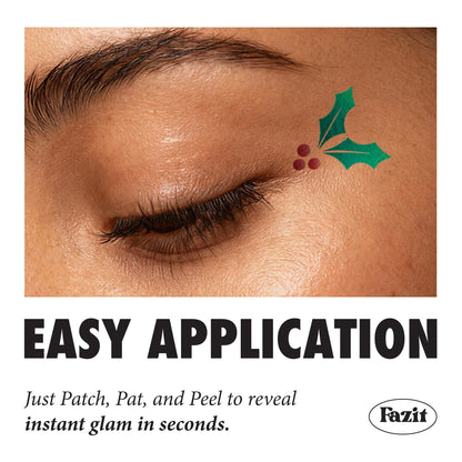 Fazit Makeup Patches: Holly Wings Eye Speckles | Glow Up Glitter for Face