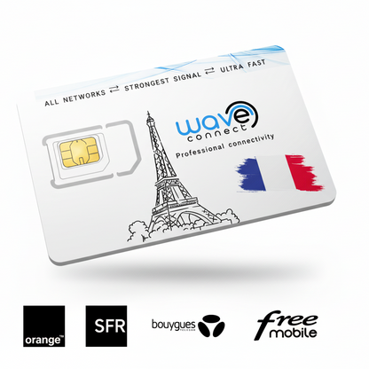 France Quad Network 12 GB / 12 Months