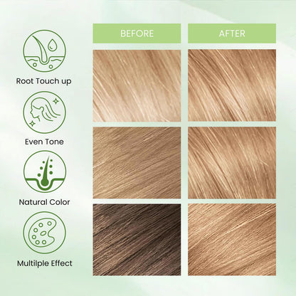 Fedulili Blonde Brown Hair Dye Shampoo 3-in-1 – Instant Natural Color, 500ml