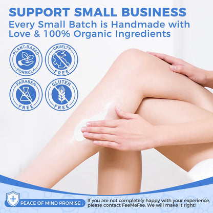 FeeMeFee Magnesium Lotion for Sleep, Muscle Relaxation & Hydration | Unscented 2 oz