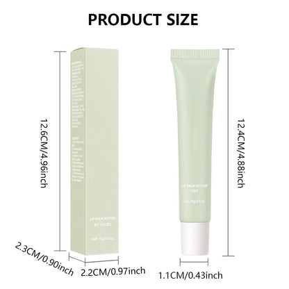 FeiCuiYun 4 Pcs Summer Lip Butter – Ultra-Hydrating Vegan Lip Balm with Sheer Shine