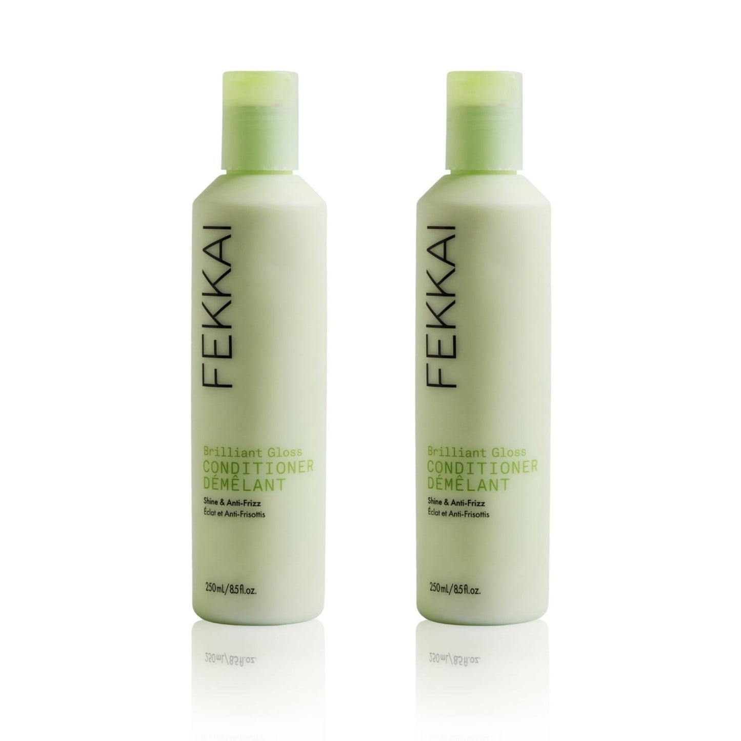 Fekkai Brilliant Gloss Conditioner - 8.5 oz, Pack of 2 | 4X Shine, Sulfate-Free, Vegan