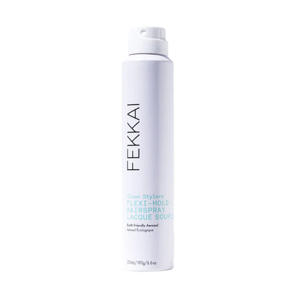FEKKAI Clean Stylers Flexible Hold Hairspray – 6.6 oz (58% Frizz Reduction)