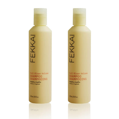 FEKKAI Full Blown Volume Shampoo – 2-Pack, 8.5 oz | Adds Lift & Body for Fine Hair | Vegan, Cruelty-Free
